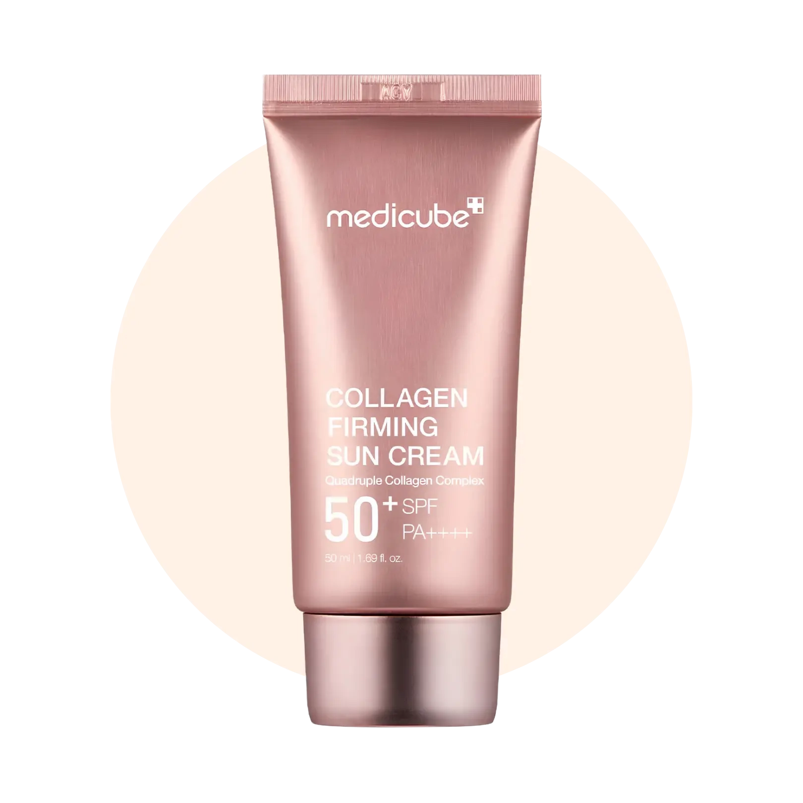 ضدآفتاب کلاژن مدی کیوب SPF50 | سفت کننده و ضد چروک پوست