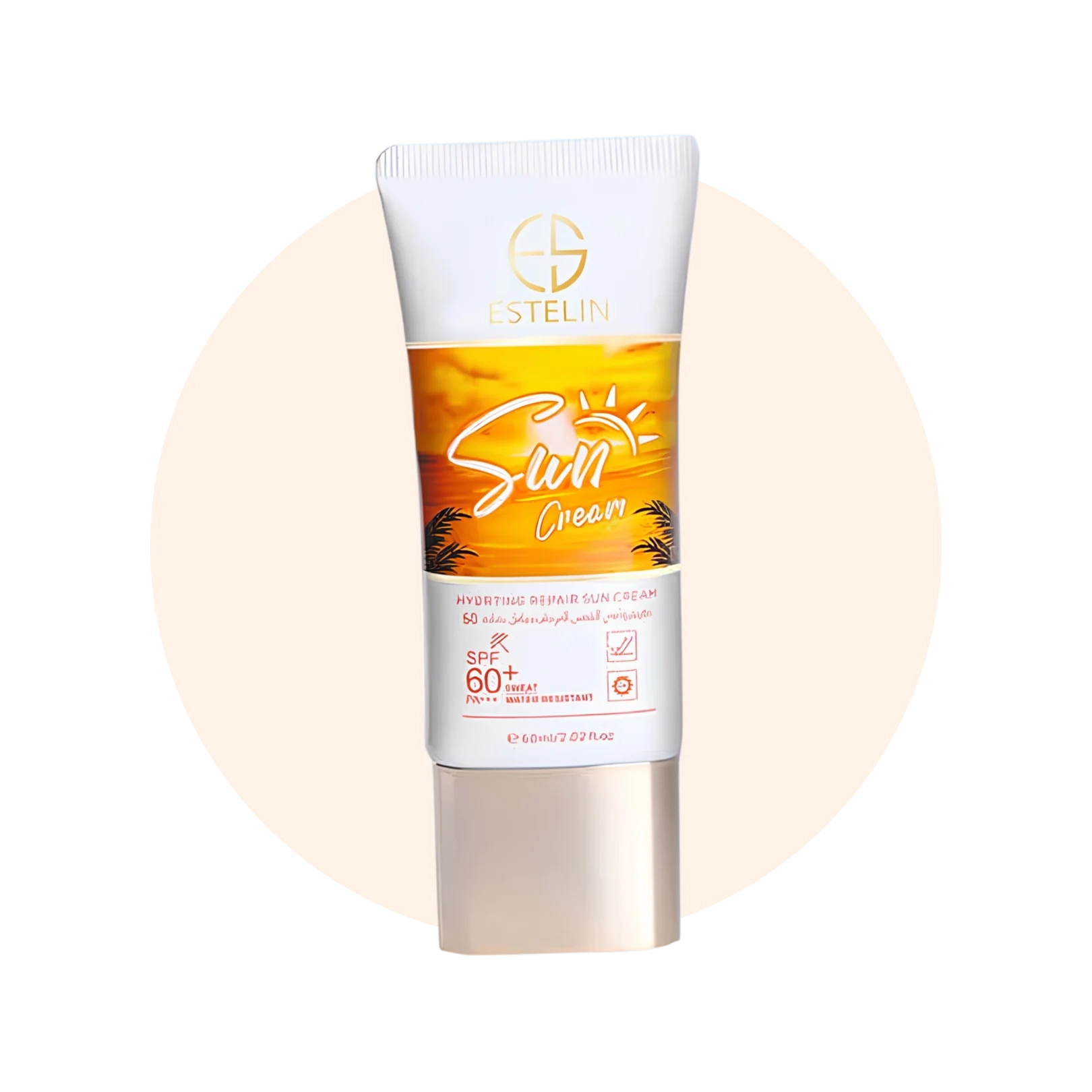 ضد آفتاب استلین SPF60 بی رنگ | آبرسان و مناسب پوست چرب