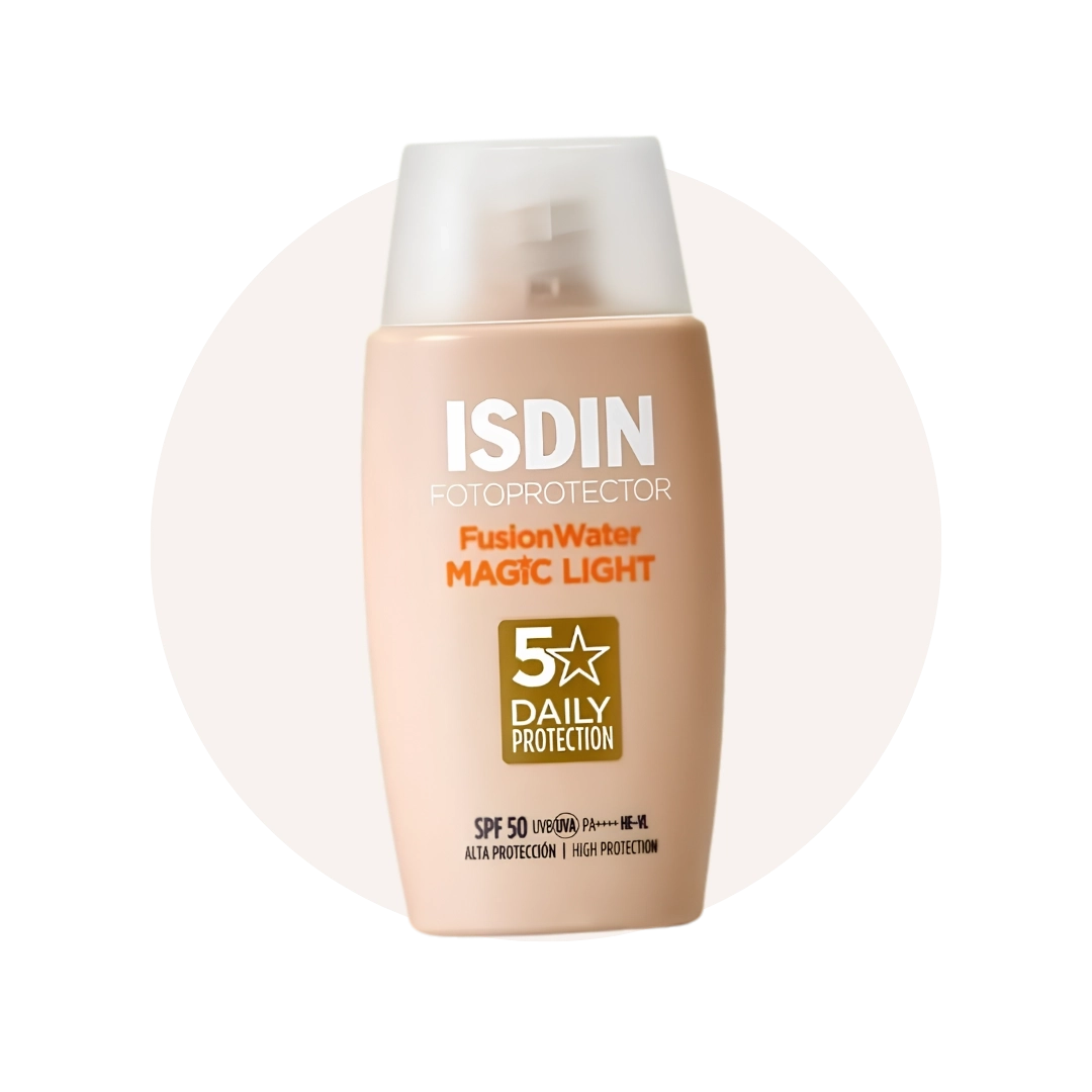 خرید ضد آفتاب رنگی ایزدین مجیک لایت | SPF50 رنگ روشن