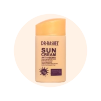 ضد آفتاب طلا و کلاژن دکتر راشل SPF60 | جوانساز و ضدلک